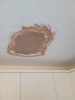 Patching ceiling