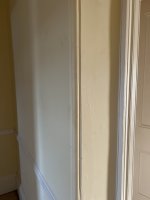 Re plaster - hallway