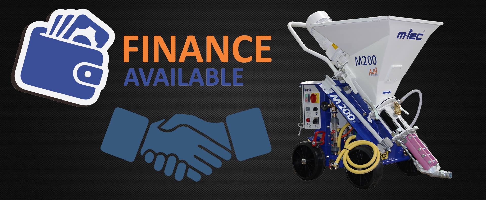 Finance available on the M-tec M200