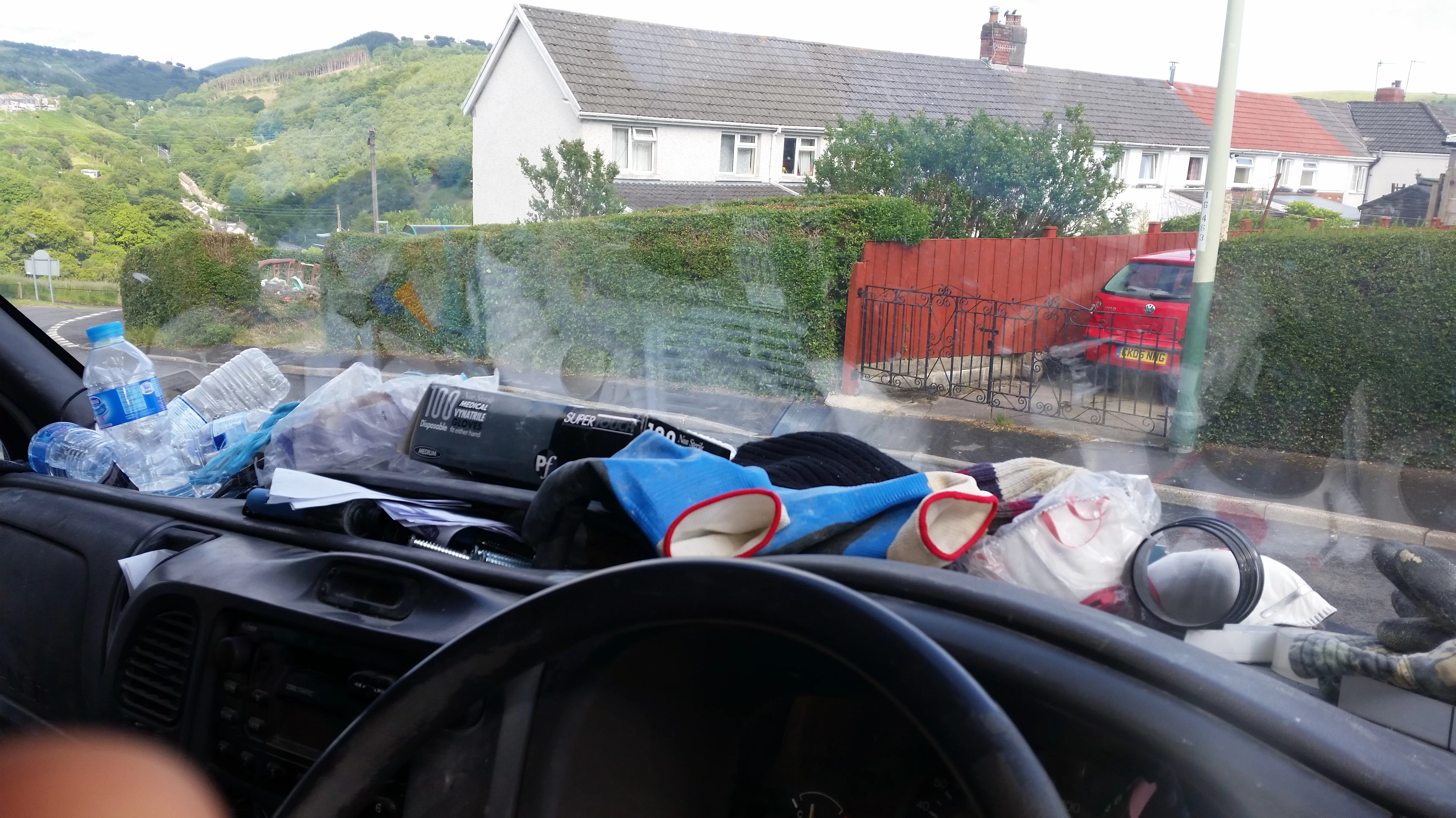 think my dashboard needs a clean