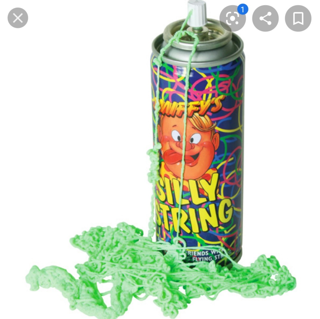 Silly string gif