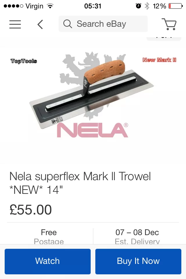 NeLa Trowels - New Products