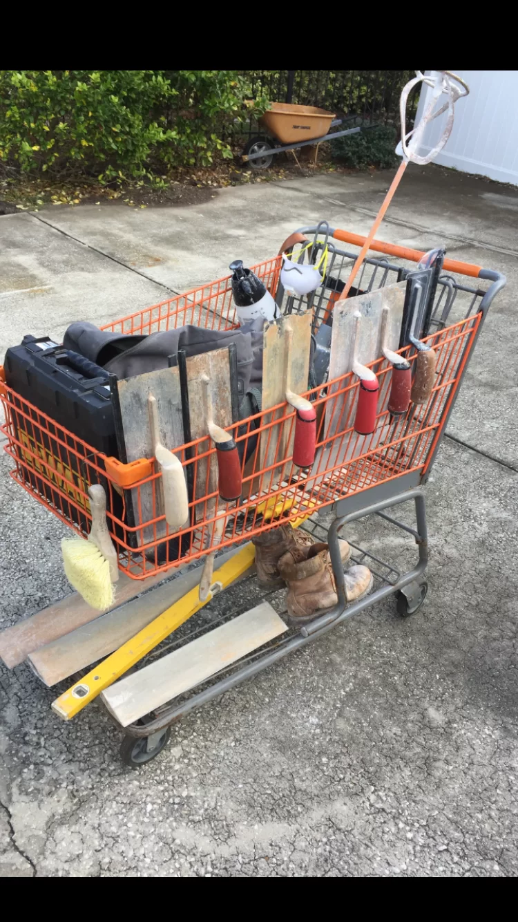 Trowel boxes/storage