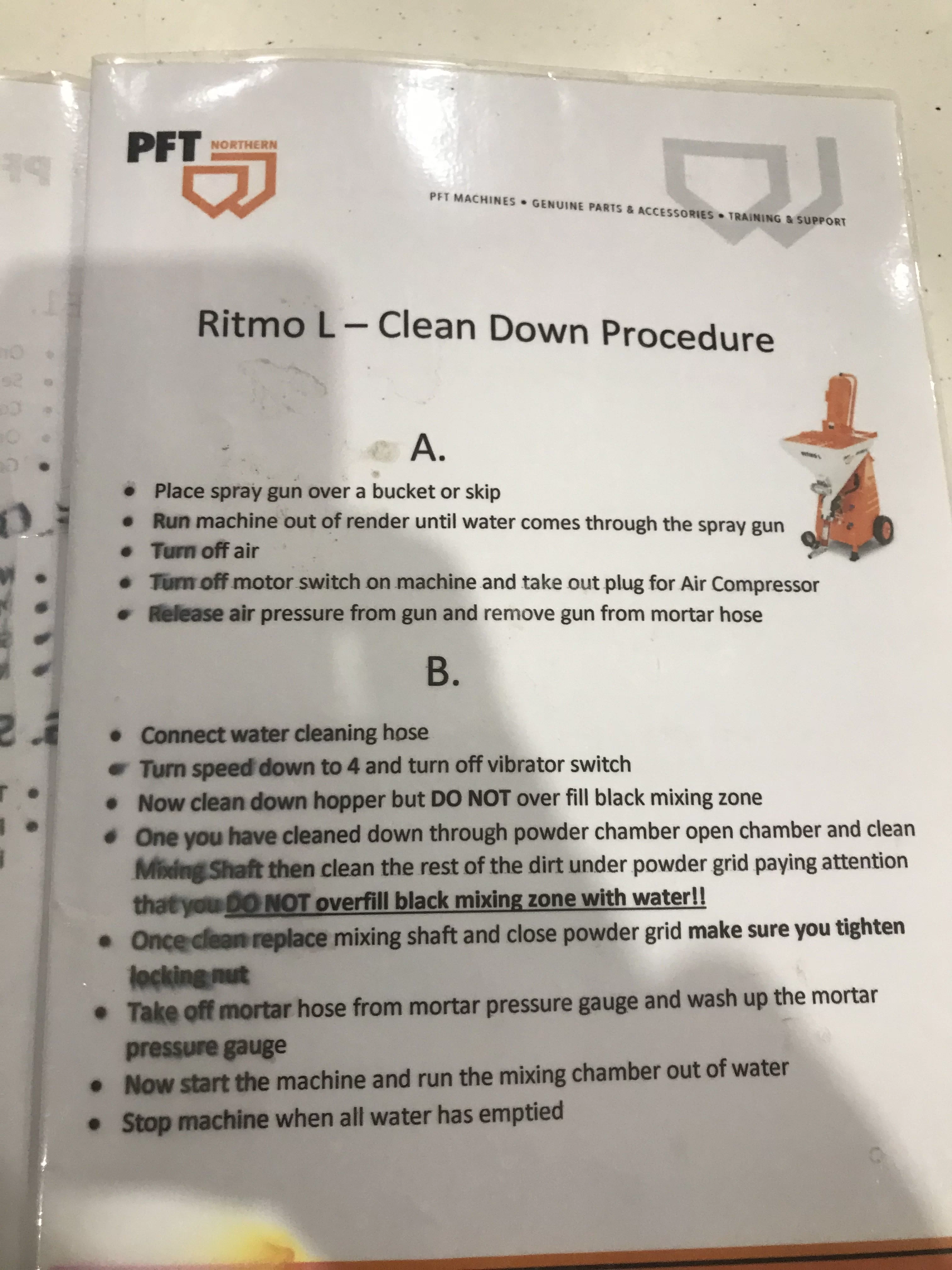 Ritmo paddle stops turning