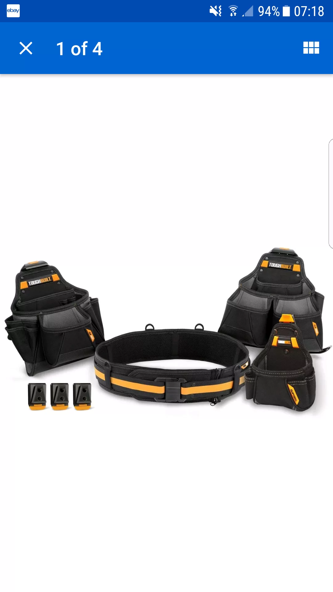 Tool belt setup