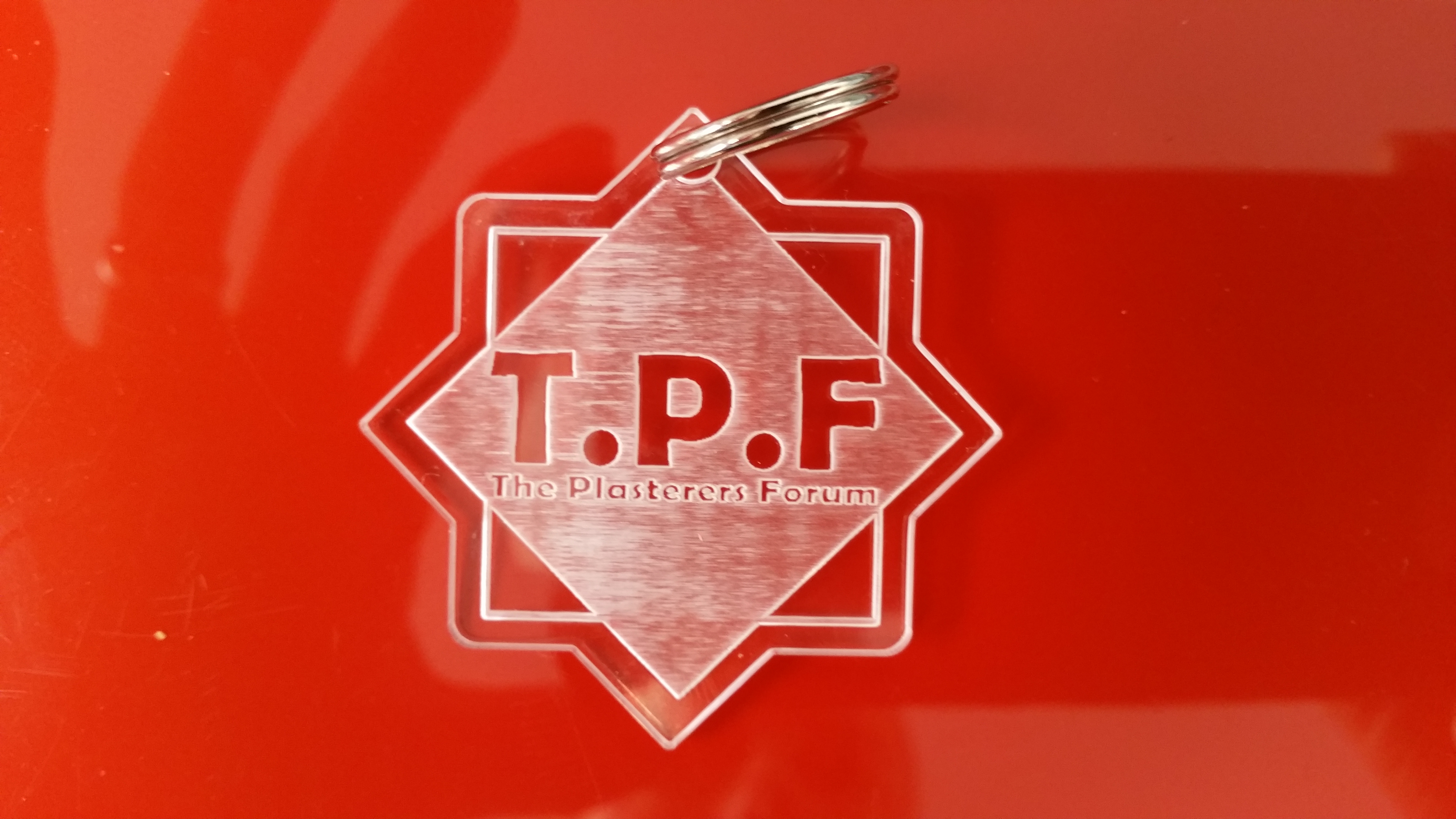 The very first TPF keyring