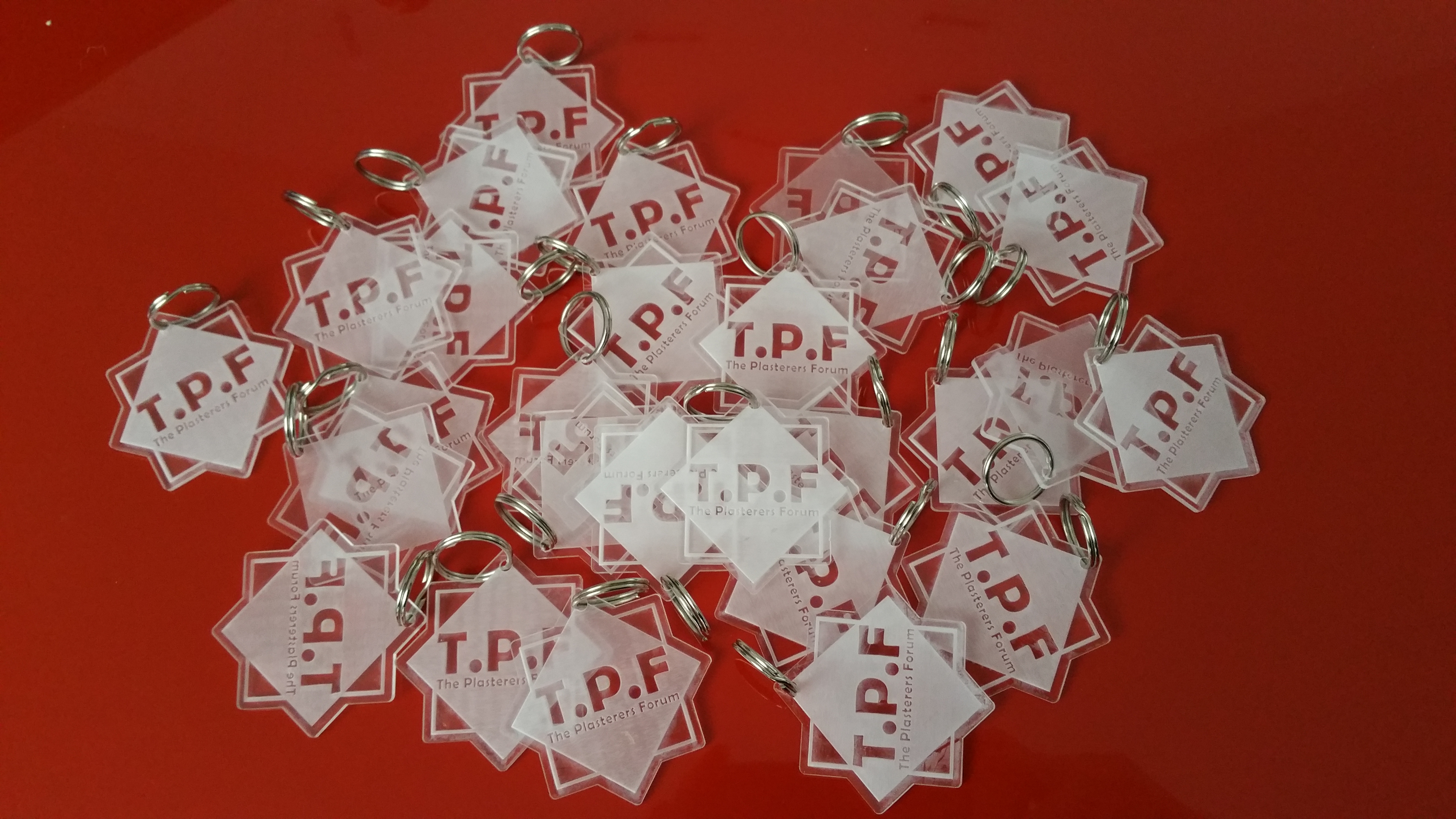 The very first TPF keyring