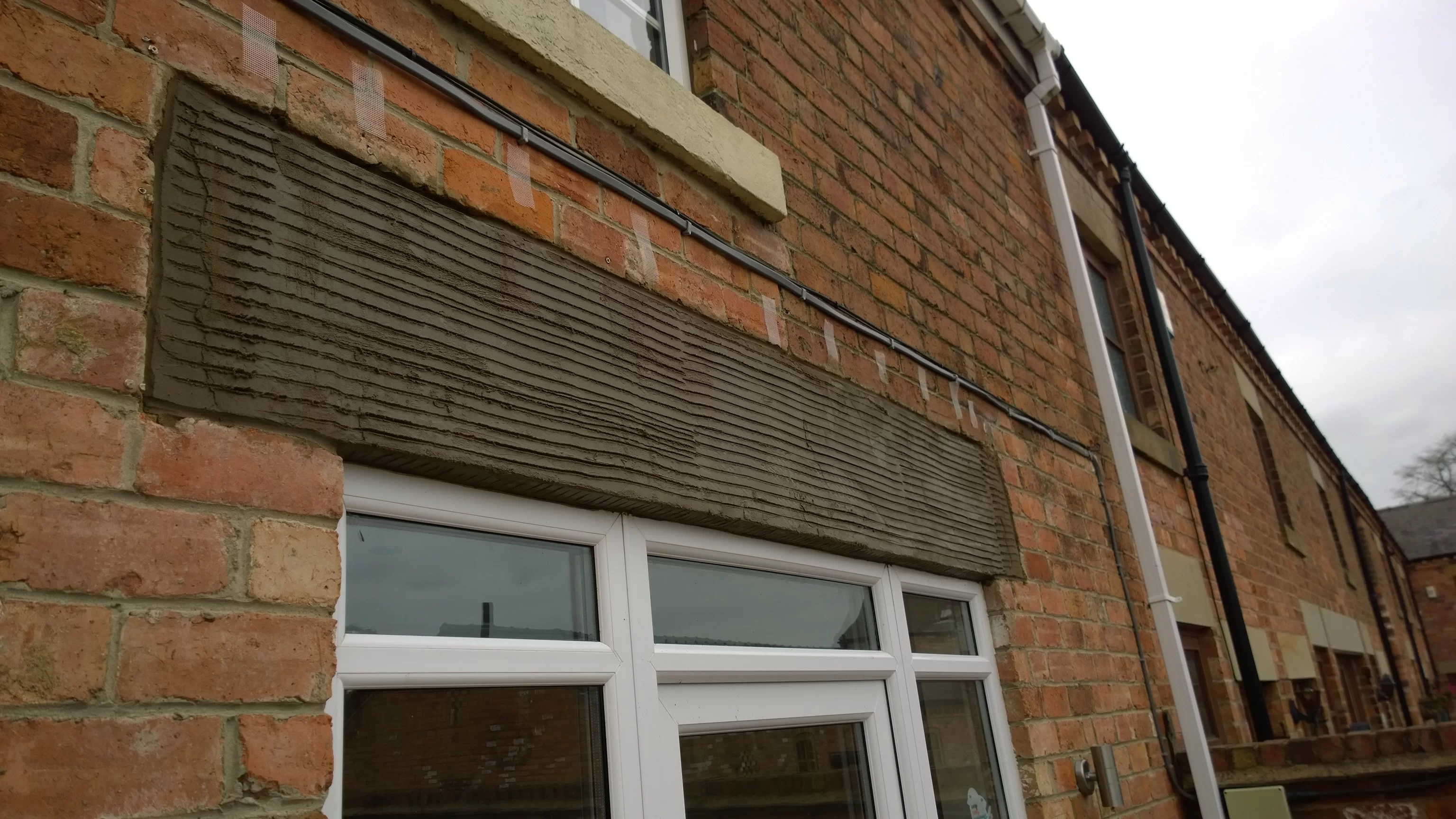 Farmhouse lintel patch up