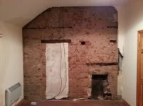 Damp walls in old house