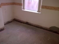 Problem after damp proofing