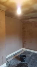 Hello - I have an insurance claim question for bad plastering