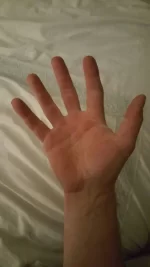 Plastering hand