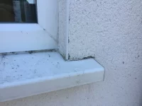 Advice please - sealing monocouche to window frames