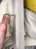 Trowel cleaning