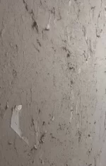 Skimming over torn plasterboard paper