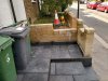 K-Rend on garden wall + rear extension in Walthamstow, North east London