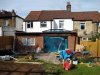 K-Rend on garden wall + rear extension in Walthamstow, North east London