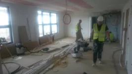 Knauf Spray Plaster Keeps Hotel Construction On Fast Track