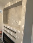 TV UNIT FEATURE WALL - Advice Needed