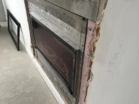 looking for materials to use above hole in the wall fire