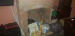 Patching chimney breast