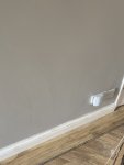 Stripes in plaster