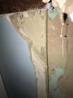 Old bathroom plasterboard plaster and scrim questions