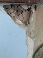 Old bathroom plasterboard plaster and scrim questions