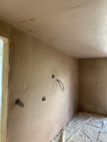 My plastering work today