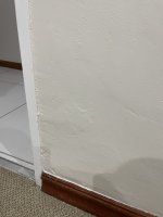 Bad plastering, painting, or both?