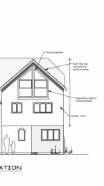 Render on Timber Frame Extension