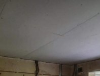 Easifill on inside of external wall