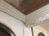 Removing solid coving