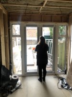 Plasterboard on window/door frames - any advice?