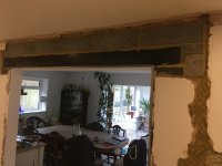 Plastering over metal beam and problem areas