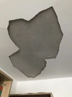 My plastered ceiling nightmare.