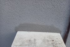 Damp patches on render - is this normal??