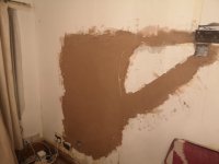 Plastering patch and chases