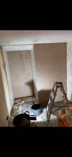 Plastering up to existing plaster???