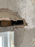 Damage to walls after windows installation