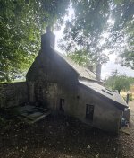 200+ year old stone cottage k lime render