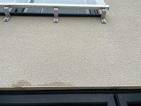 Parex damp spots?