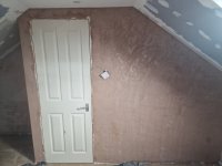 Plastering over fresh plaster