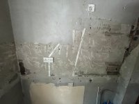 Repairing kitchen render