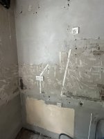 Repairing kitchen render